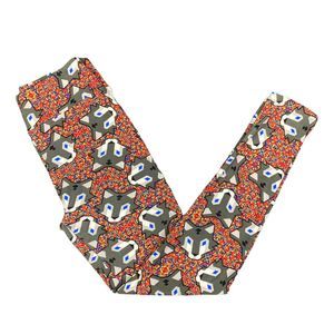 LuLaRoe Fox Print Leggings